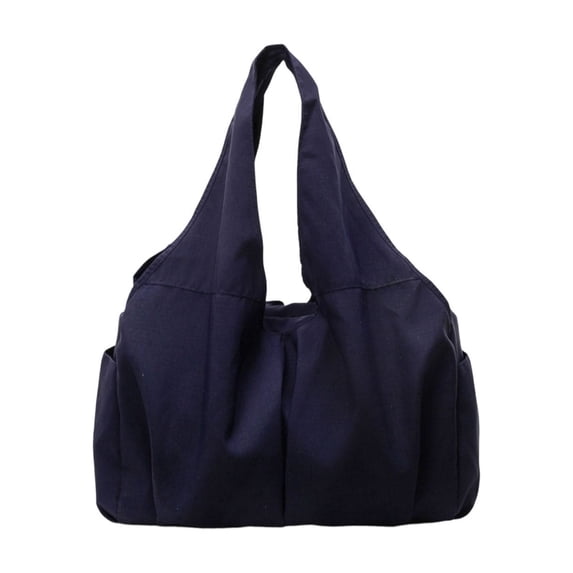 Large Capacity Nylon Tote Bag, Multipurpose Gym Bag and Travel Duffle, Water-Resistant Casual Commuter Shoulder Bag with Multiple Pockets, Spacious Carryall for Work and Weekend Getaways