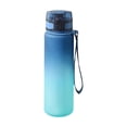 thumbnail image 1 of Large-Capacity Outdoor Sports Cup - Gradient Color Portable Plastic Water Bottle with Leak-Proof Locking Lid & Built-In Filter - 28oz, BPA-Free, Heat Resistant, 1 of 6