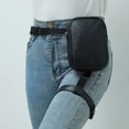 thumbnail image 1 of Large Capacity Outdoor Sports Cycling Leg Bag, Portable Multifunctional Women's Leg Bag, PU Material, Waterproof, Multi Pocket Storage, Adjustable Elastic Straps, Easy Access to Items, 1 of 7