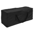 thumbnail image 1 of Large Capacity Outdoor Storage Bag, Heavy Duty Waterproof Oxford 210D Outdoor Cushion Storage Bags 67*30*20in with Handle for Christmas Tree,Travel,Patio Cushion（Black）, 1 of 8