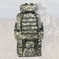 thumbnail image 1 of Large-Capacity Outdoor Travel Luggage Large Backpack,Black, 1 of 2