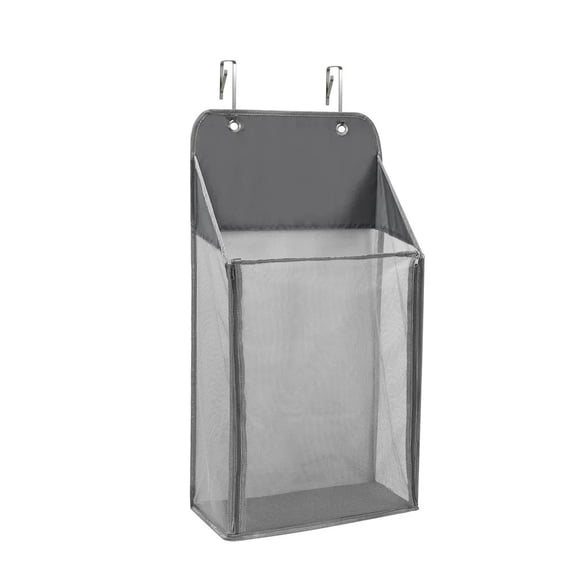 Large Capacity Over the Door Laundry Hamper Space Saving with Hooks Hanging Mesh Laundry Basket Foldable Sundry Storage Bag