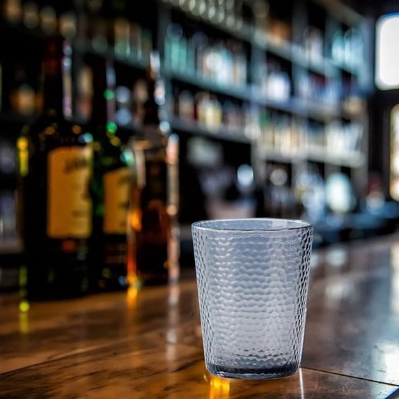 Large Capacity PC Acrylic Wine Glass, Non-Breakable Clear or Gray Plastic Beverage Cup, Shock-Resistant Lightweight Design for Party Bar Home Outdoor Use