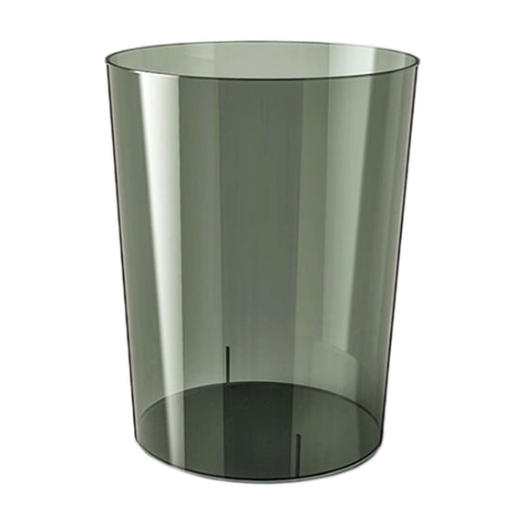 Large Capacity PET Trash Can with Stylish Design, Multi-Functional Office & Home Waste Bin, Versatile for Living Room, Kitchen, Kitchenware, Durable and Elegant Waste Container