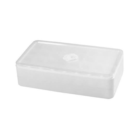 Large Capacity PP Ice Cube Box - Quick-Freezing, Non-Stick & Easy-Release - for Making Ice Balls, Fruit Infusions & Kitchen Use