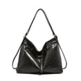 thumbnail image 1 of Large Capacity PU Tote Bag for Women, Adjustable Strap & Smooth Zipper, Versatile Shoulder Crossbody Handbag for Daily Use (13.78" x 11.02" x 4.72", 0.95 lb), 1 of 8
