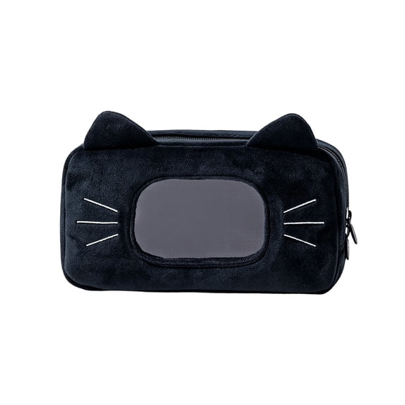 Large Capacity Pencil Case, 3D Cat Pen Bag Pencil Pouch Organizer For Office, College