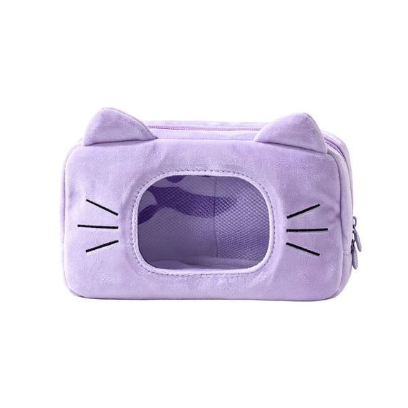 Large Capacity Pencil Case, 3D Cat Pen Bag Pencil Pouch Organizer For Office, College