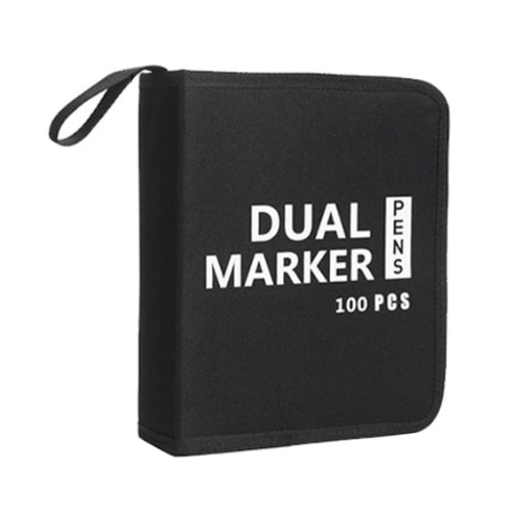 Large Capacity Pencil Case 60/72/100/120 Slots Drawing Pencil Case Pen Organizers Bag Portable Art Marker Carrying Case