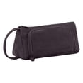 thumbnail image 1 of Large Capacity Pencil Case 8.2 Inch, Multi Compartment Zipper Pen Pouch for Office Supplies Art Tools Stationery, Black, 1 of 7