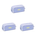 thumbnail image 1 of Large Capacity Pencil Case A — Double Layer Canvas Pen Bag with Wide Opening, Aesthetic Zip Pouch Stationery Organizer for Office and Travel, 1 of 5