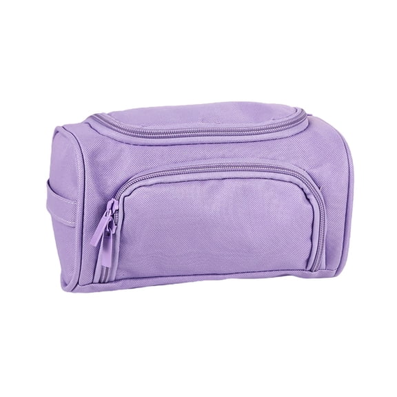 Large Capacity Pencil Case, Double-Layer Oxford Cloth Stationery Bag, Multifunctional Side Storage Pouch for College Essentials