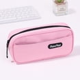 thumbnail image 1 of Large Capacity Pencil Case, Double Layer Pencil Pouch with Water Repellent Fabric, Dirt Resistant Stationery Organizer for Students, Office, Travel, 1 of 6