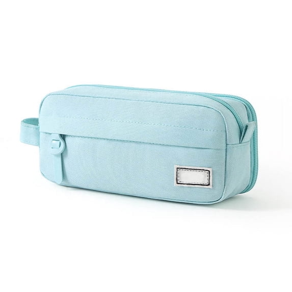 Large Capacity Pencil Case Spacious Storage Bag Functional Pen Organizer with Compartments