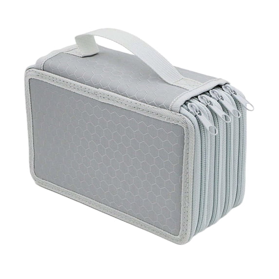 Large Capacity Pencil Case for Students Multifunctional Storage Bag 20x12.5x8cm Macaron Color Large Pencil Case with Compartments
