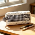 thumbnail image 1 of Large Capacity Pencil Case with Zipper,Cute Pencil Pouch,Multifunctional Portable Stationery Organizer Bag for College, Office, Travel, 1 of 7