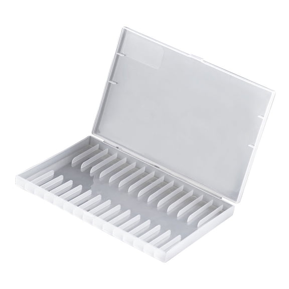 Large Capacity Pencil Rack Marker Display Rack 12 Grids 15 Grids 24 Grids Clear Pen Rack for Pen Pencil Marker
