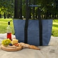 thumbnail image 1 of Large Capacity Picnic Basket, Waterproof Design, Insulated for Food, Outdoor, Travel, Adventure, Family Gatherings, Durable Polyester Fabric, Easy-carry Straps, Camping Trips, 1 of 7