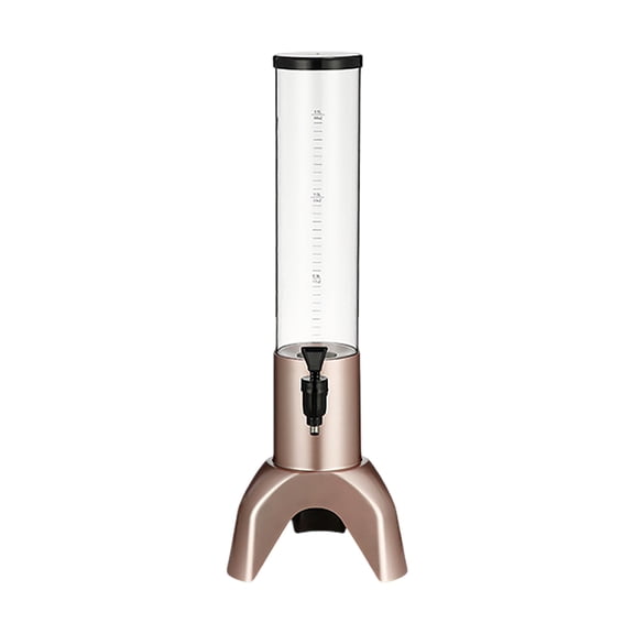 Large Capacity Tower Beverage Dispenser with Ice Chamber for Parties BBQs and Gatherings