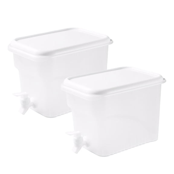 Large Capacity Plastic Beverage Dispenser With Leak Proof Tap For Parties Use