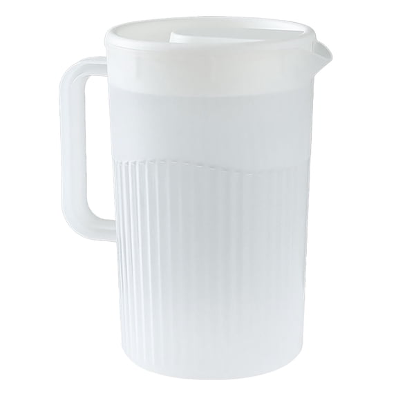 Large Capacity Plastic Cold Water Cup,2500ML Iced Tea Juice Vessel, Household Cold Drink Mug, Stackable Fruit Beverage Container, Reusable Daily Hydration Cup, Lightweight Party Drink Jar
