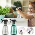 thumbnail image 1 of Large-Capacity Plastic Gardening Watering Can with Adjustable Fine Mist Nozzle for Gentle Plant Hydration, Ideal for Indoor Houseplants and Flower Care FAJHHA | Green, 1 of 8