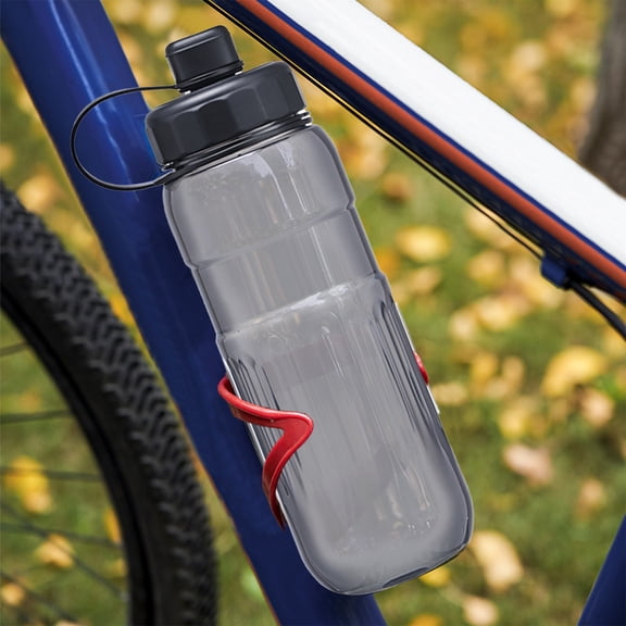 Large Capacity Plastic Sports Water Bottle for Gym & Outdoor, Durable BPA-Free Fitness Water Bottle with Handle, Lightweight Leak-Proof Tritan Travel Water Jug for Cycling & Commuting