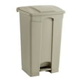 thumbnail image 1 of Safco Plastic Step-On Receptacle - 23 Gallon in Tan, 1 of 9