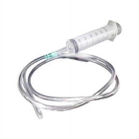 Large Capacity Plastic Syringe with 3.28ft Rubber Extension Tube, Wide Mouth Dispensing Perfusion Syringe, Oil Extraction Flushing Filling Injector for Glue Dispensing and Fluid Transfer
