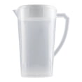 thumbnail image 1 of Large Capacity Plastic Water Pitcher With Lid, BPA Free Heat Resistant Jug For Cold Water Tea And Juice, Household Refrigerator Container For Chilled Beverages, 3L (Multicolor, 18.5*11.2CM), 1 of 6