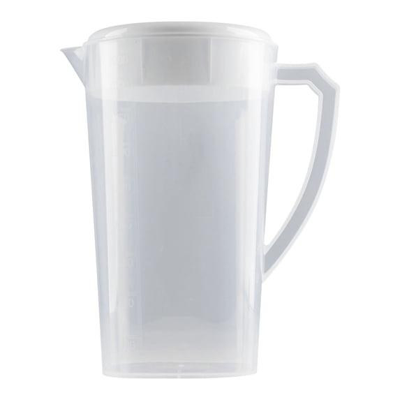 Large Capacity Plastic Water Pitcher With Lid, BPA Free Heat Resistant Jug For Cold Water Tea And Juice, Household Refrigerator Container For Chilled Beverages, 3L (Multicolor, 18.5*11.2CM)