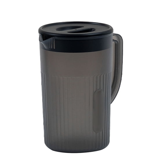 Large Capacity Plastic Water Pitcher with Lid, Cold Beverage Jug for Water, Juice, Iced Tea and Refrigerator Storage