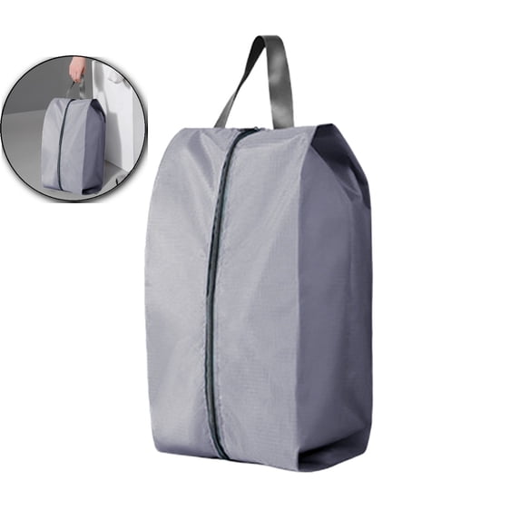 Large Capacity Polyester Travel Bag, Water Repellent Shoe Organizer, Handheld Multifunctional Storage Pouch for Trip Packing Use