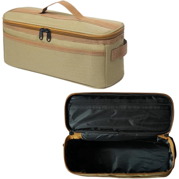 Large Capacity Portable Camping Utensil Organizer Bag Carrying Case for Cookware, Cutlery & Tableware