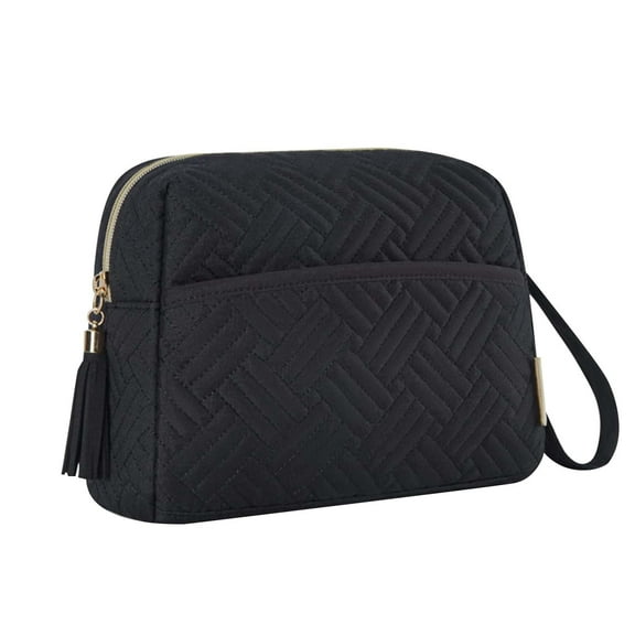 Large Capacity Portable Cosmetic Storage Bag Toiletry Bag with Dry and Wet Separation for Efficient Organization