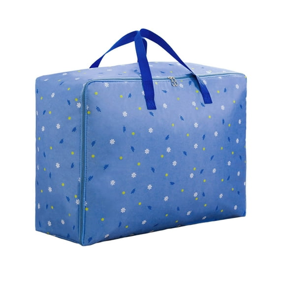 Large Capacity Portable Duffel Bag for Travel and Moving - Multifunctional Non-Woven Storage Organizer