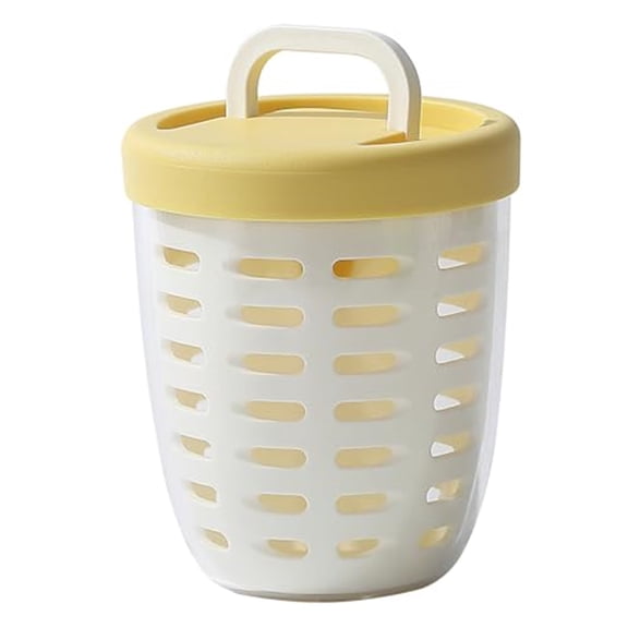Large Capacity Portable Leak Proof Fruit Container With Fork Sealed Tumbler For Picnic And Easy Storage