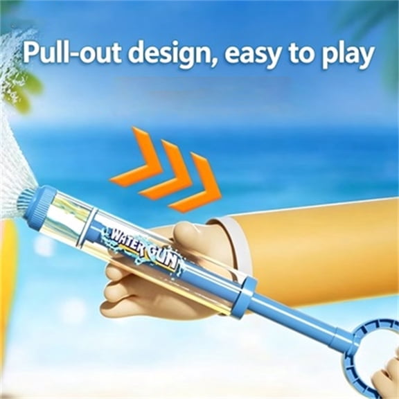 Large Capacity Pull Out Water Blaster Soaker Gun for Pool Beach Outdoor Summer Fun All Ages