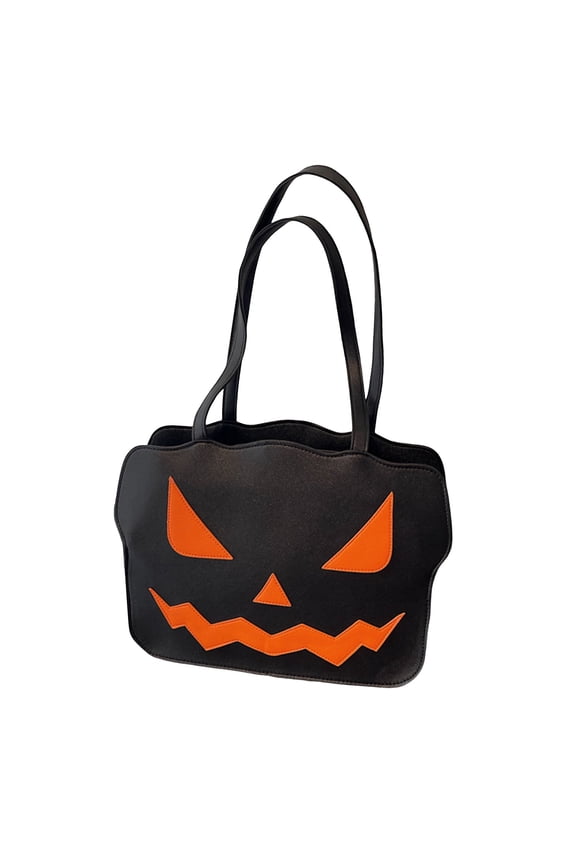 Large Capacity Pumpkin Shaped Womens Tote Bag Funny Shopping Travel Gym Shoulder Bags Purses
