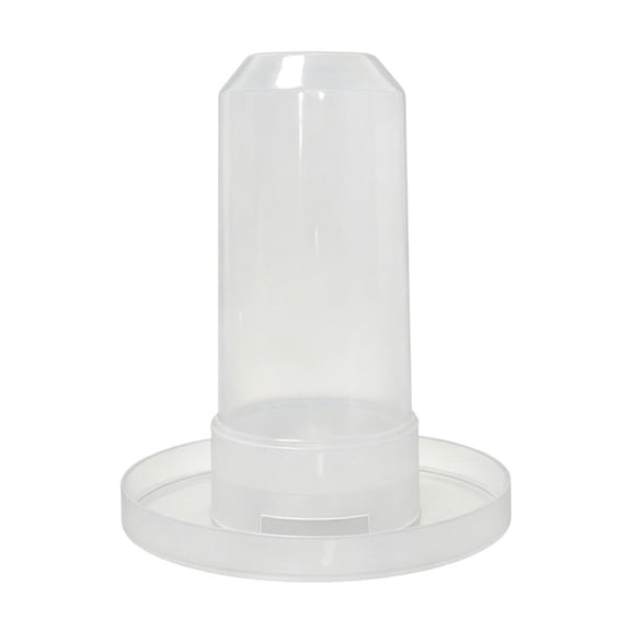Large Capacity Quail Water Feeder,Button Quail Supplies for Quails Cage