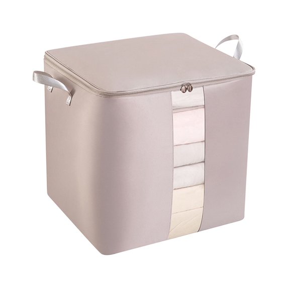 Large Capacity Quilt Storage Bags - Waterproof, Airtight Vacuum Sealed Organizer Bags for Clothing, Moving, and Home Organization (30x30x38cm)