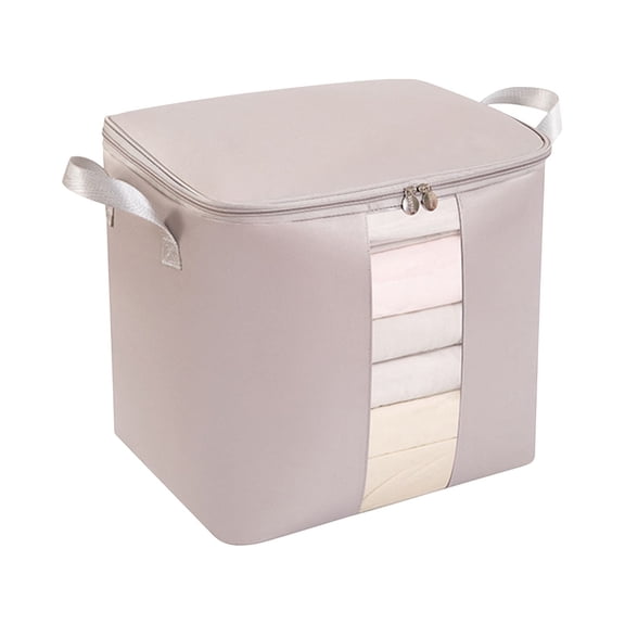 Large Capacity Quilt Storage Bags - Waterproof, Airtight Vacuum Sealed Organizer Bags for Clothing, Moving, and Home Organization (30x30x38cm)