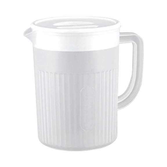 WOHAPY Upgrade Large Capacity Refrigerator Cold Water Kettle, Heat and Cold Resistant Drink Bucket, Leak-Proof Pitcher for Summer Beverage Storage A