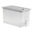 thumbnail image 1 of Large Capacity Refrigerator Cold Water Pitcher with Spigot, Plastic Beverage Dispenser for Home, Jug for Fruit Tea, Lemonade, and Iced Drinks, BPA-Free, 1 of 3
