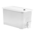 thumbnail image 1 of Large Capacity Refrigerator Cold Water Pitcher with Spigot, Plastic Beverage Dispenser for Home, Jug for Fruit Tea, Lemonade, and Iced Drinks, BPA-Free, 1 of 3