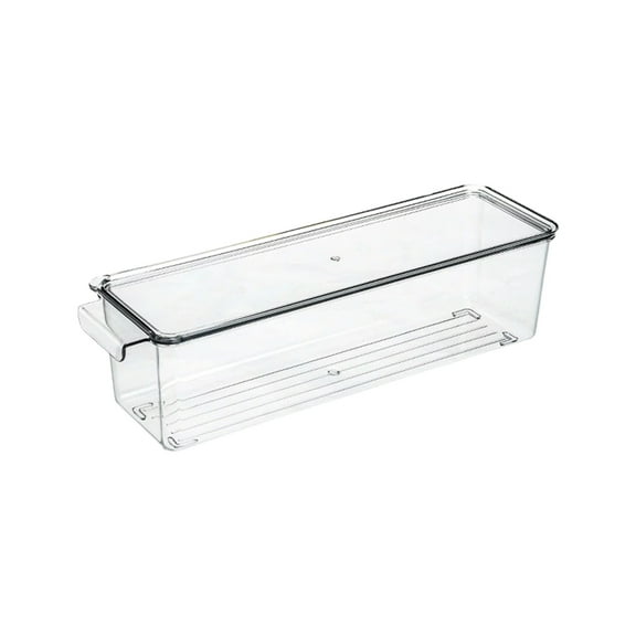 Large Capacity Refrigerator Organizer Bins with Lids, Airtight Food Storage Containers for Kitchen Pantry, Stackable Plastic Produce Keepers, Clear Fridge Organization