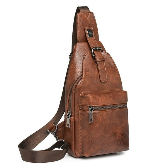 Large Capacity Retro Shoulder Bags Business Carry-on Bags Men Chest Bags Women Crossbody Bags