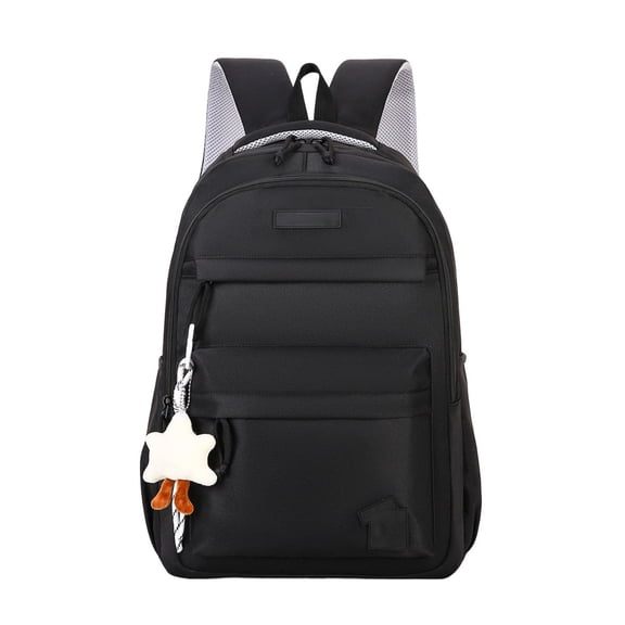 Large Capacity School Backpack for Students, Water-Resistant Ripstop Bookbag with Padded Straps and Multiple Compartments, Lightweight Campus Daypack for Daily Classes, Back to School Gift