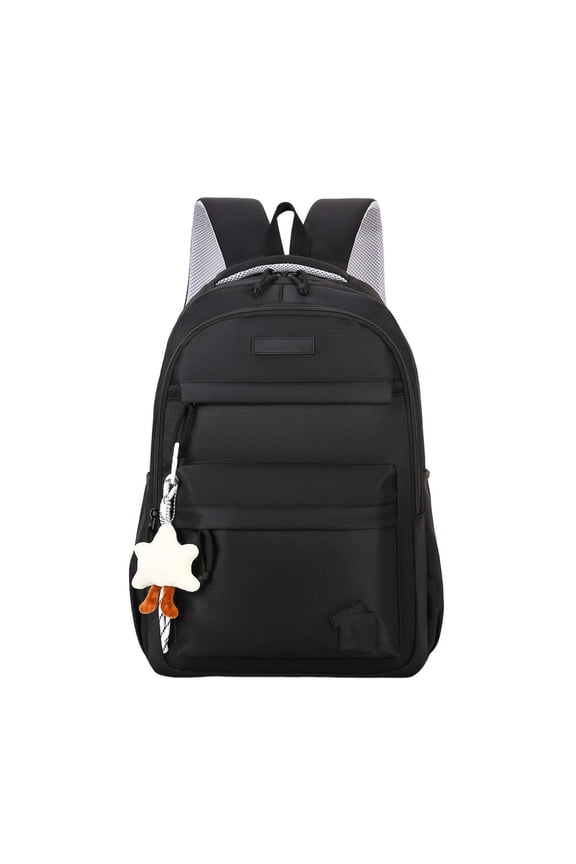 Large Capacity School Backpack for Students, Water-Resistant Ripstop Bookbag with Padded Straps and Multiple Compartments, Lightweight Campus Daypack for Daily Classes, Back to School Gift