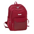 thumbnail image 1 of Large Capacity School Bag Stylish & Functional Women Backpack with Trolley Sleeve Perfect for Traveling & Each Day Use, 1 of 9
